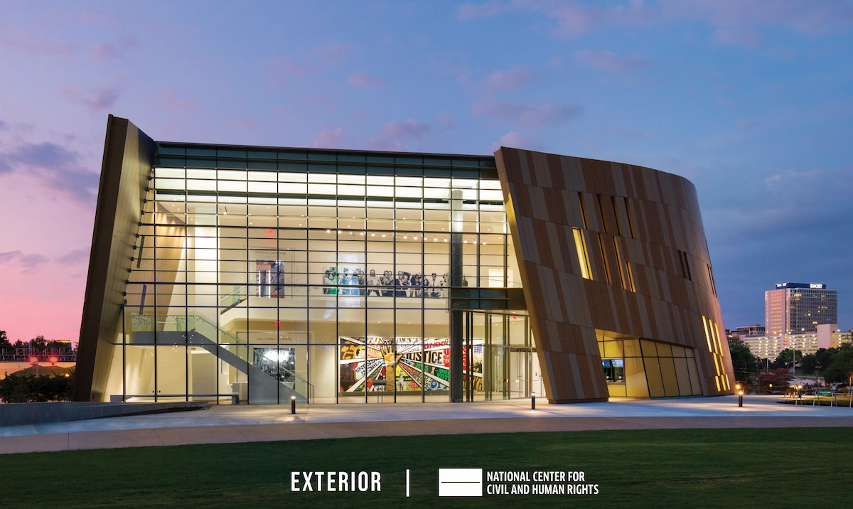 The National Center for Civil and Human Rights Museum in Atlanta